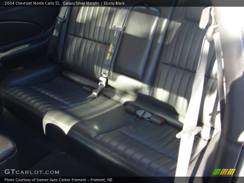 Galaxy Silver Metallic / Ebony Black 2004 Chevrolet Monte Carlo SS