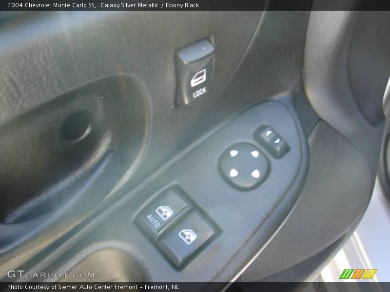 Galaxy Silver Metallic / Ebony Black 2004 Chevrolet Monte Carlo SS