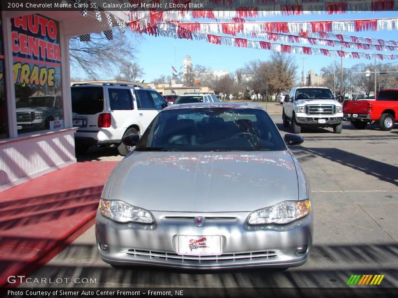 Galaxy Silver Metallic / Ebony Black 2004 Chevrolet Monte Carlo SS