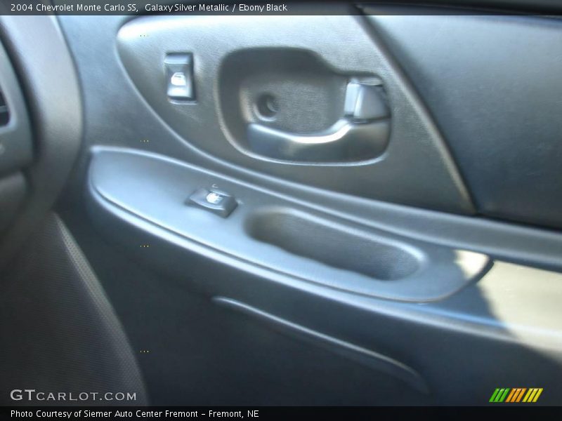 Galaxy Silver Metallic / Ebony Black 2004 Chevrolet Monte Carlo SS