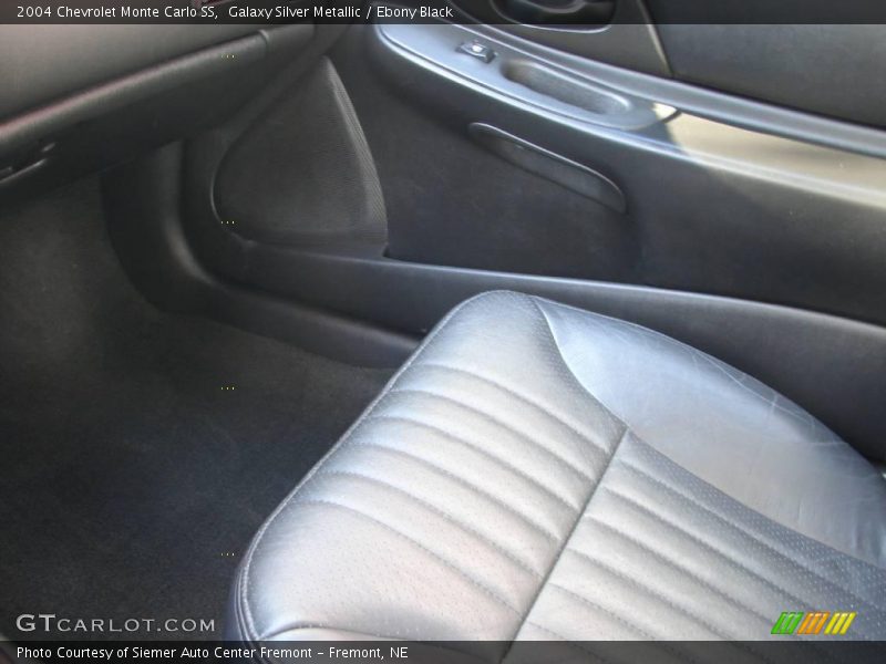 Galaxy Silver Metallic / Ebony Black 2004 Chevrolet Monte Carlo SS