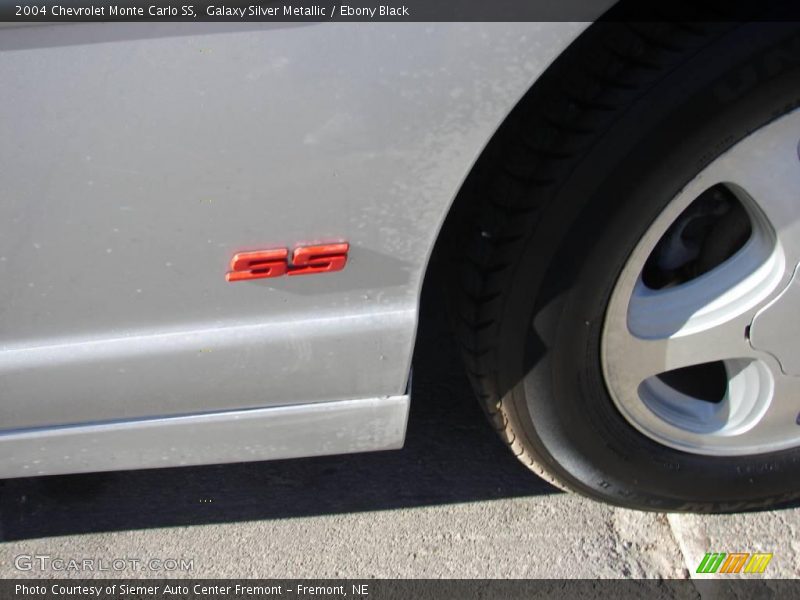 Galaxy Silver Metallic / Ebony Black 2004 Chevrolet Monte Carlo SS