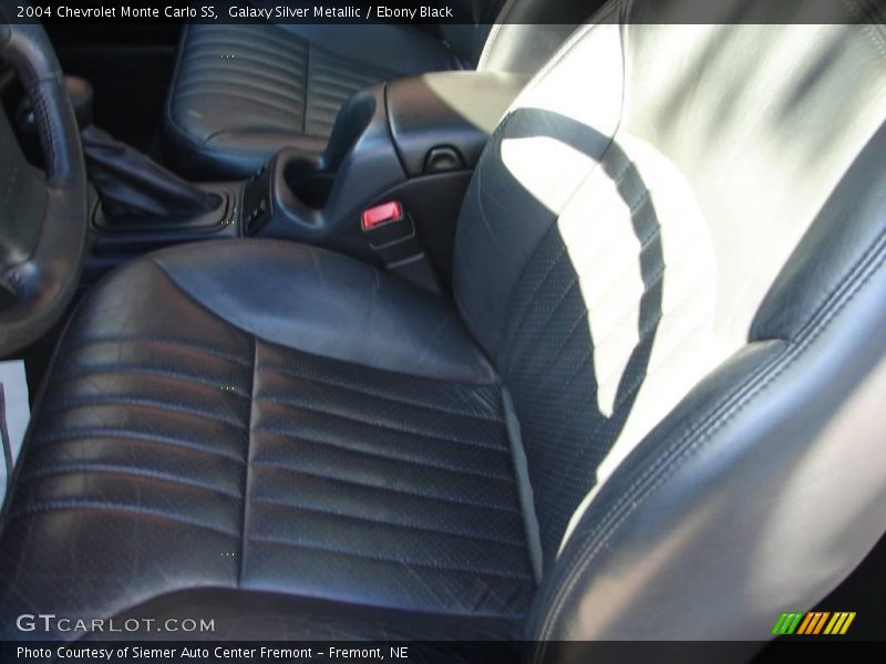 Galaxy Silver Metallic / Ebony Black 2004 Chevrolet Monte Carlo SS