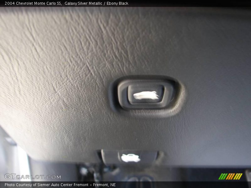 Galaxy Silver Metallic / Ebony Black 2004 Chevrolet Monte Carlo SS