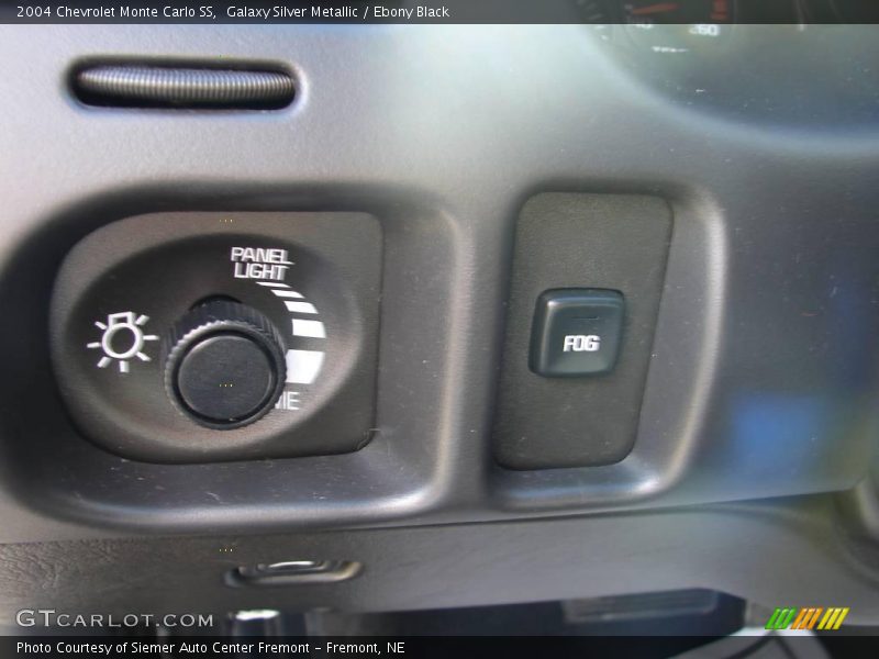 Galaxy Silver Metallic / Ebony Black 2004 Chevrolet Monte Carlo SS