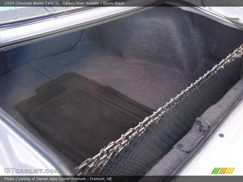 Galaxy Silver Metallic / Ebony Black 2004 Chevrolet Monte Carlo SS