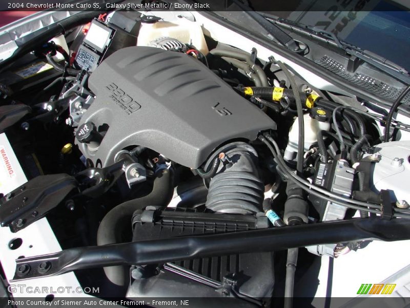 Galaxy Silver Metallic / Ebony Black 2004 Chevrolet Monte Carlo SS