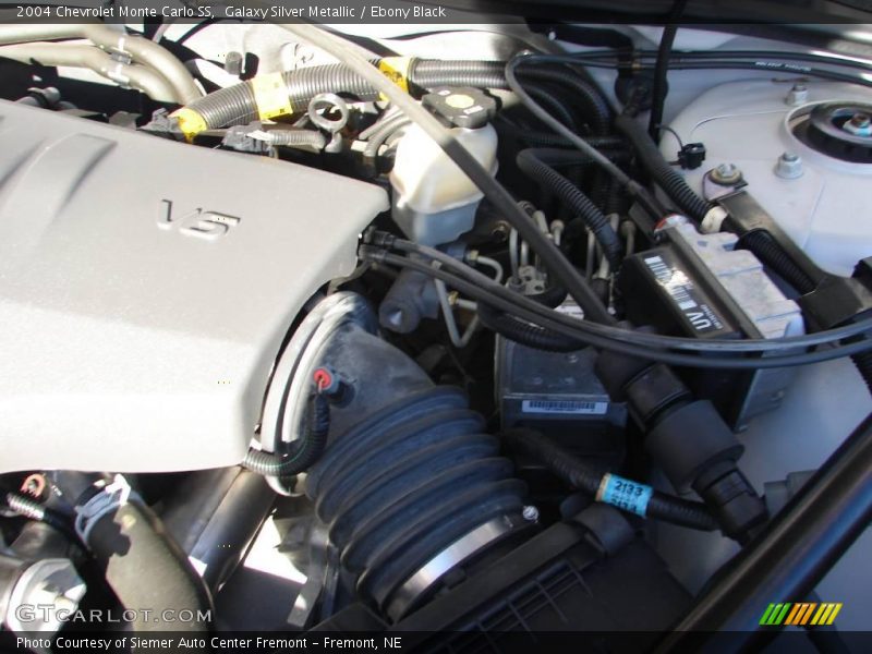 Galaxy Silver Metallic / Ebony Black 2004 Chevrolet Monte Carlo SS