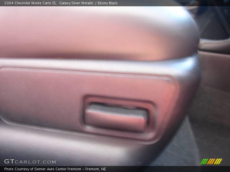 Galaxy Silver Metallic / Ebony Black 2004 Chevrolet Monte Carlo SS
