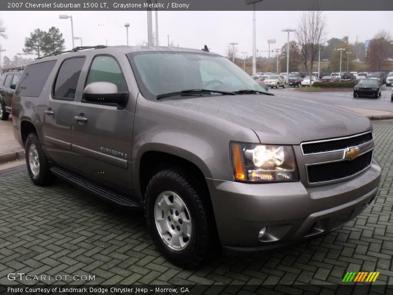 Graystone Metallic / Ebony 2007 Chevrolet Suburban 1500 LT