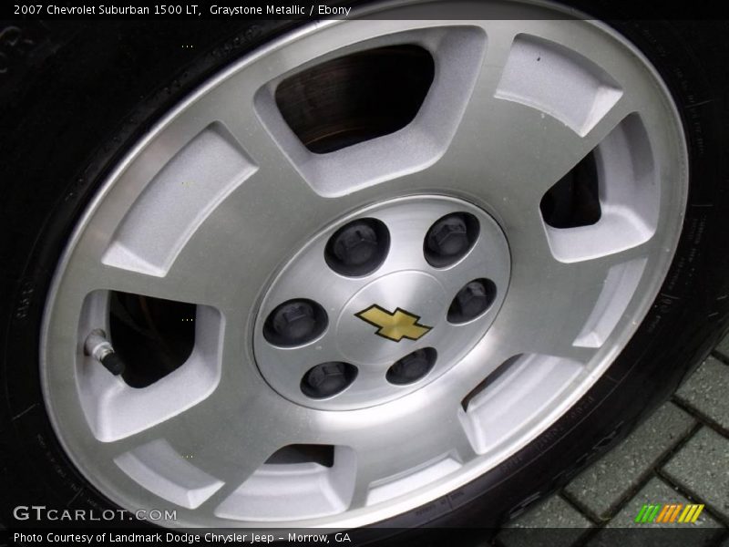 Graystone Metallic / Ebony 2007 Chevrolet Suburban 1500 LT