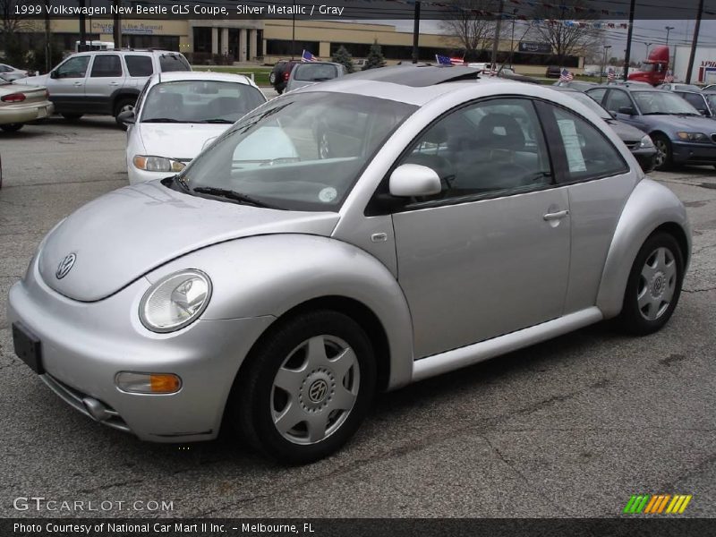 Silver Metallic / Gray 1999 Volkswagen New Beetle GLS Coupe
