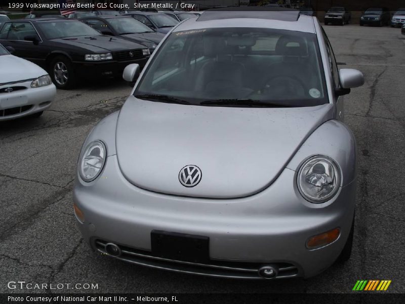Silver Metallic / Gray 1999 Volkswagen New Beetle GLS Coupe