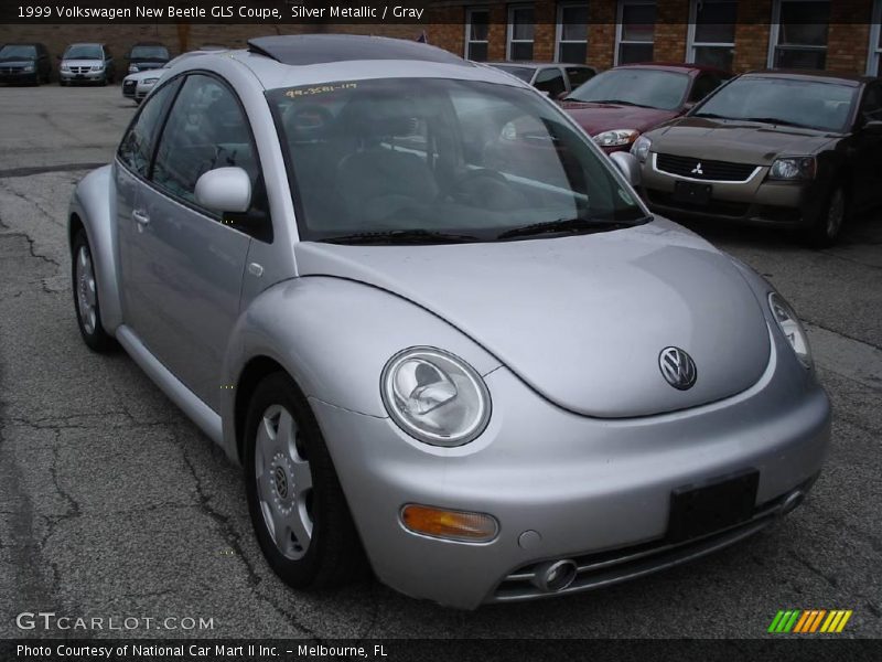 Silver Metallic / Gray 1999 Volkswagen New Beetle GLS Coupe