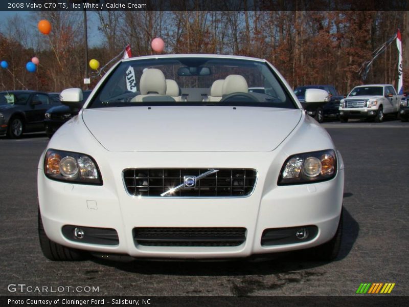 Ice White / Calcite Cream 2008 Volvo C70 T5