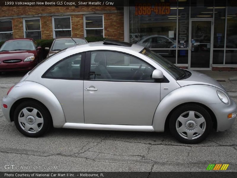 Silver Metallic / Gray 1999 Volkswagen New Beetle GLS Coupe
