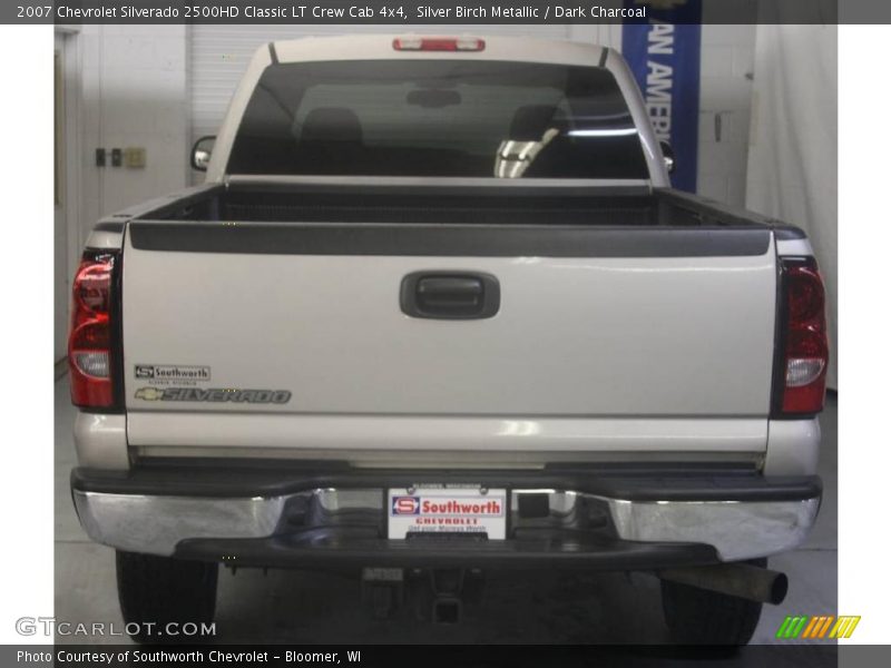 Silver Birch Metallic / Dark Charcoal 2007 Chevrolet Silverado 2500HD Classic LT Crew Cab 4x4