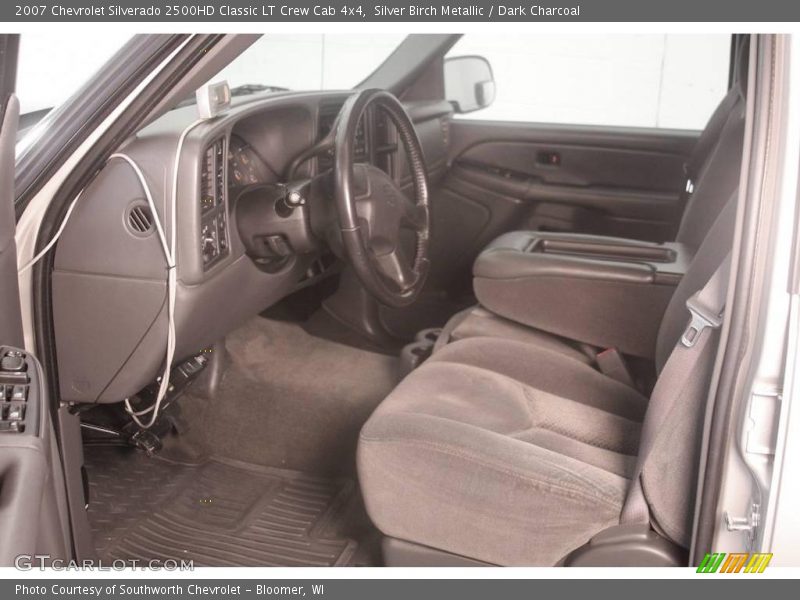 Silver Birch Metallic / Dark Charcoal 2007 Chevrolet Silverado 2500HD Classic LT Crew Cab 4x4