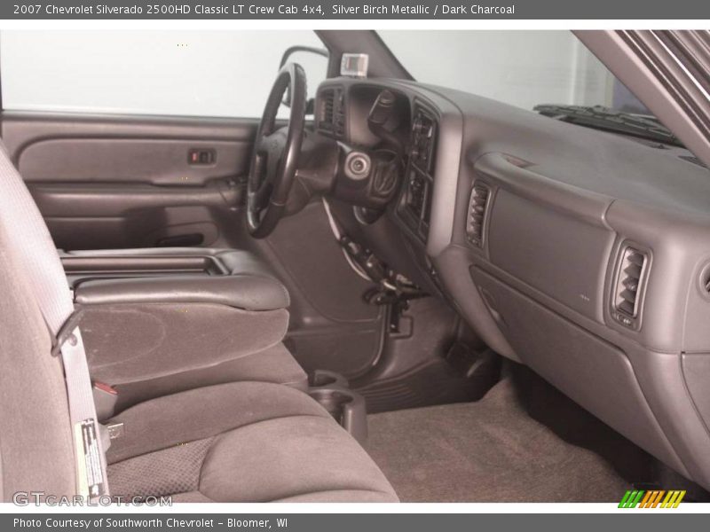 Silver Birch Metallic / Dark Charcoal 2007 Chevrolet Silverado 2500HD Classic LT Crew Cab 4x4