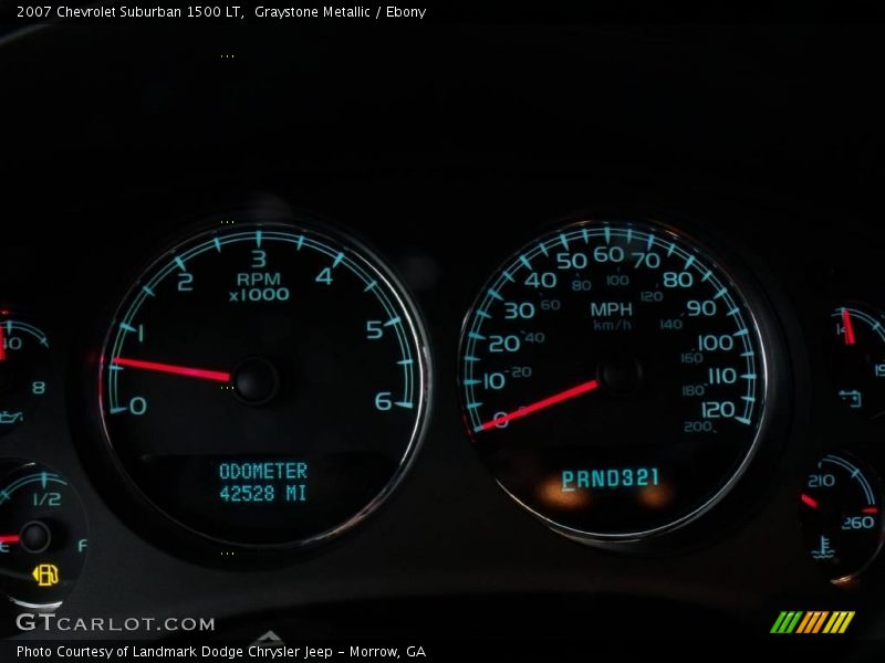 Graystone Metallic / Ebony 2007 Chevrolet Suburban 1500 LT