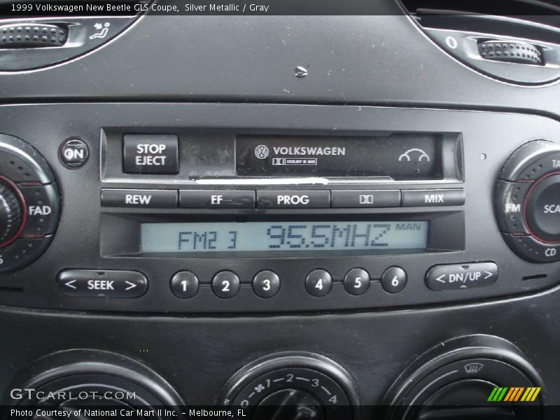 Silver Metallic / Gray 1999 Volkswagen New Beetle GLS Coupe