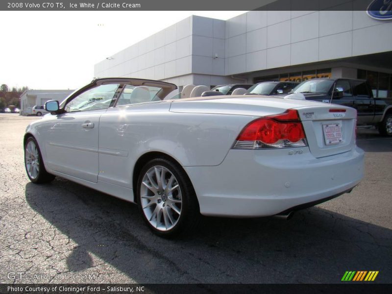 Ice White / Calcite Cream 2008 Volvo C70 T5