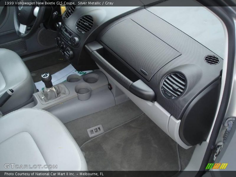 Silver Metallic / Gray 1999 Volkswagen New Beetle GLS Coupe