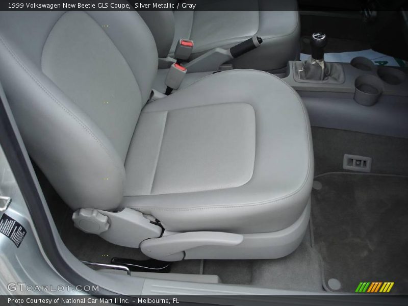 Silver Metallic / Gray 1999 Volkswagen New Beetle GLS Coupe
