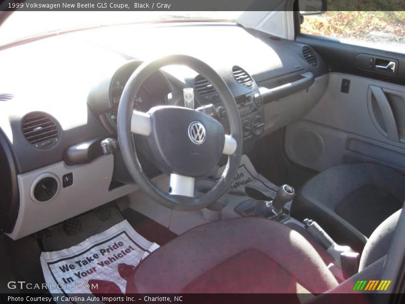 Black / Gray 1999 Volkswagen New Beetle GLS Coupe