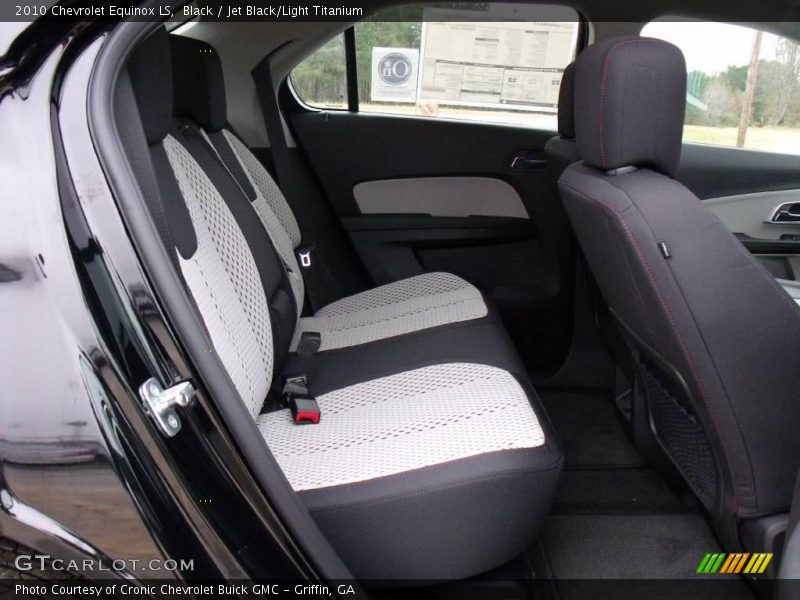 Black / Jet Black/Light Titanium 2010 Chevrolet Equinox LS