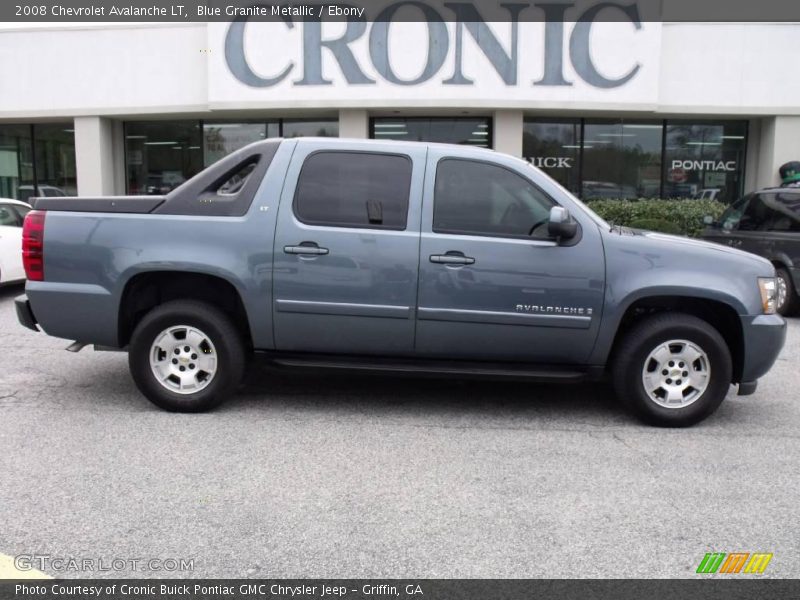 Blue Granite Metallic / Ebony 2008 Chevrolet Avalanche LT