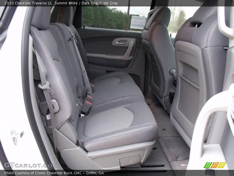 Summit White / Dark Gray/Light Gray 2010 Chevrolet Traverse LS