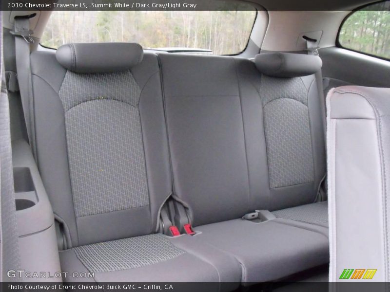 Summit White / Dark Gray/Light Gray 2010 Chevrolet Traverse LS