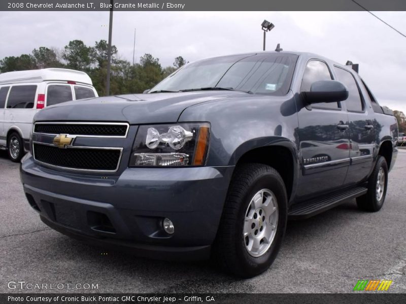Blue Granite Metallic / Ebony 2008 Chevrolet Avalanche LT
