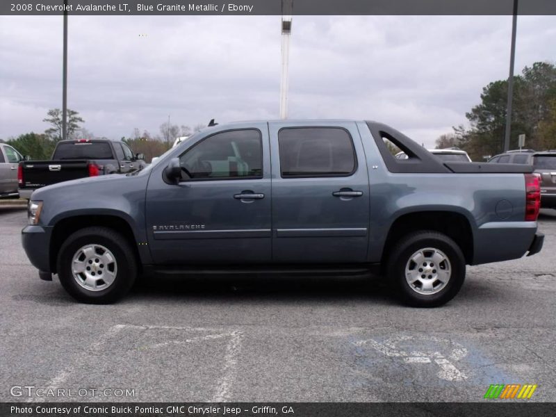 Blue Granite Metallic / Ebony 2008 Chevrolet Avalanche LT