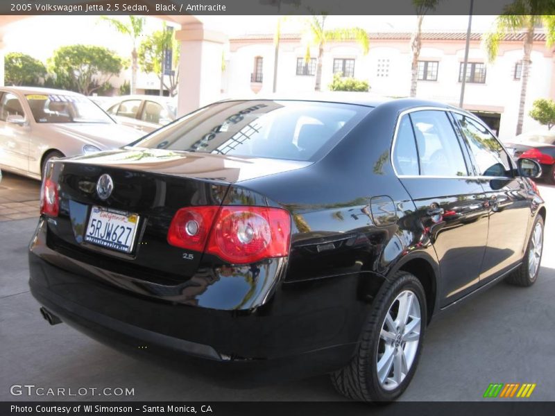 Black / Anthracite 2005 Volkswagen Jetta 2.5 Sedan