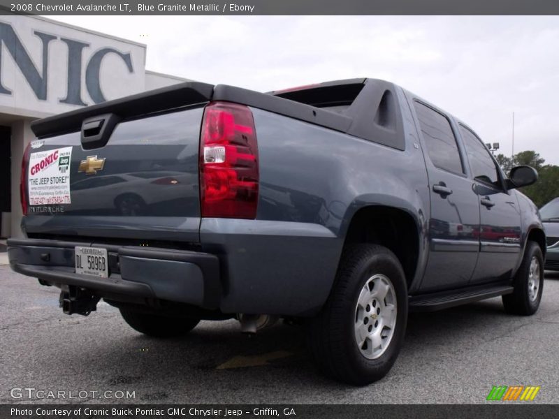 Blue Granite Metallic / Ebony 2008 Chevrolet Avalanche LT