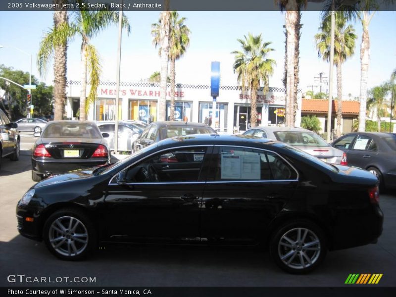 Black / Anthracite 2005 Volkswagen Jetta 2.5 Sedan