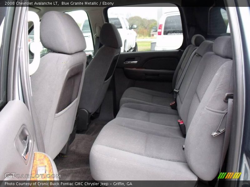 Blue Granite Metallic / Ebony 2008 Chevrolet Avalanche LT