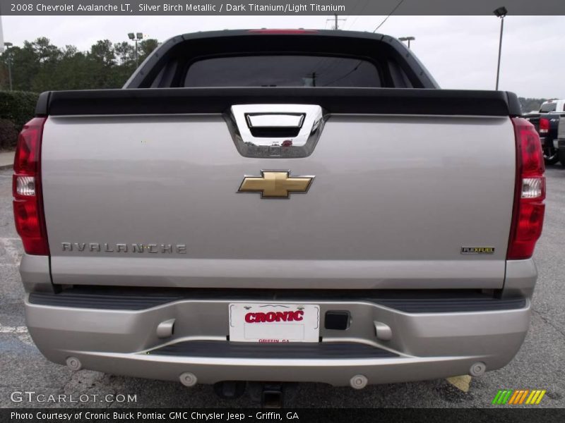 Silver Birch Metallic / Dark Titanium/Light Titanium 2008 Chevrolet Avalanche LT