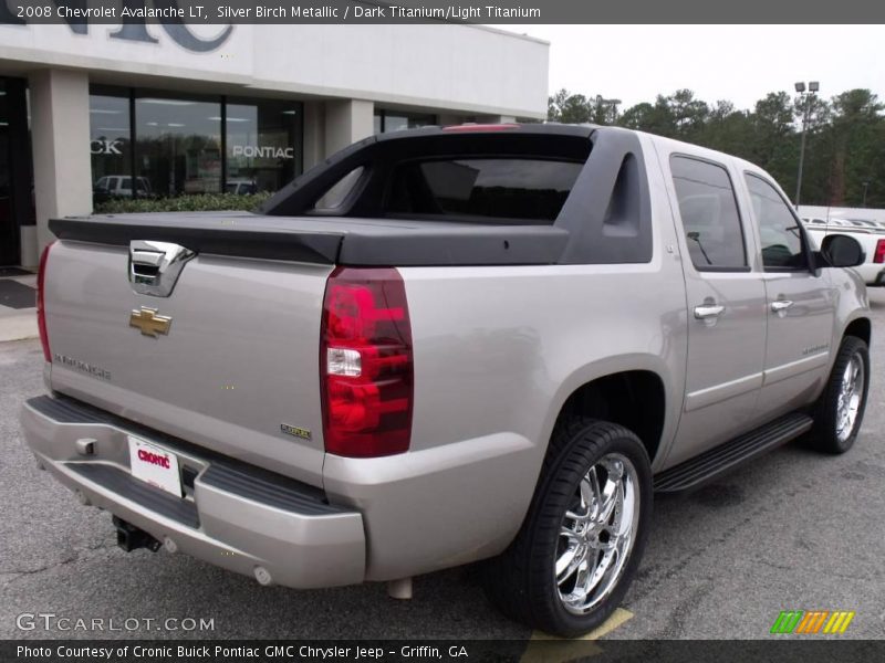 Silver Birch Metallic / Dark Titanium/Light Titanium 2008 Chevrolet Avalanche LT