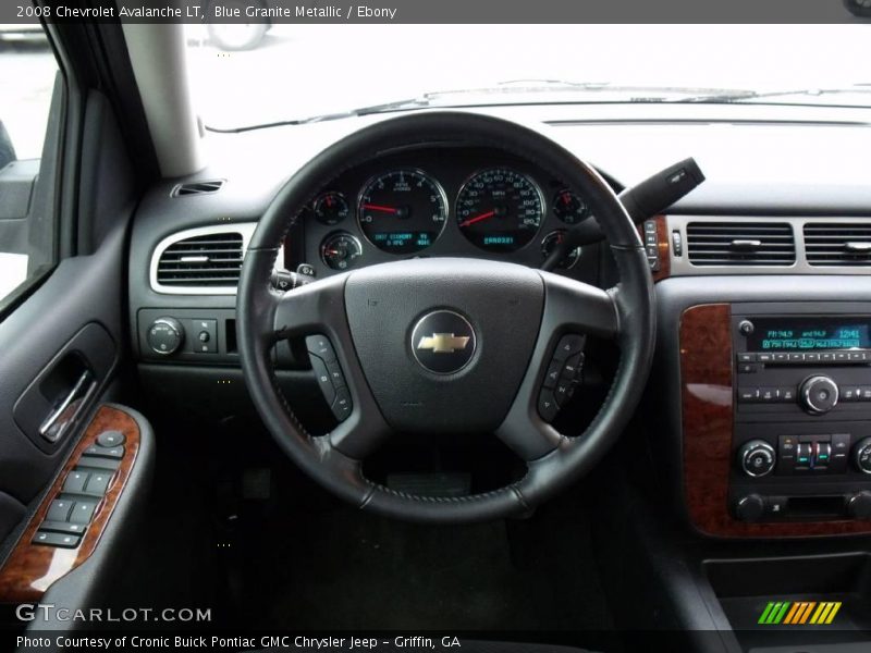 Blue Granite Metallic / Ebony 2008 Chevrolet Avalanche LT