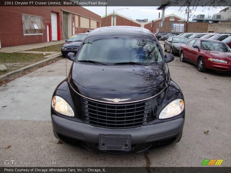 Black / Taupe/Pearl Beige 2001 Chrysler PT Cruiser Limited