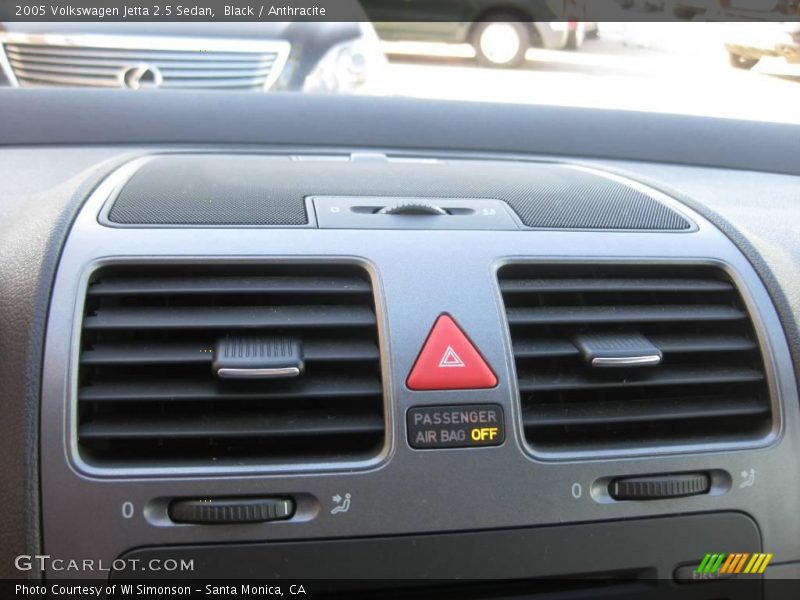 Black / Anthracite 2005 Volkswagen Jetta 2.5 Sedan