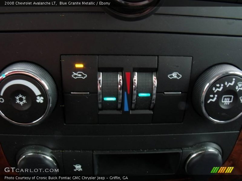 Blue Granite Metallic / Ebony 2008 Chevrolet Avalanche LT