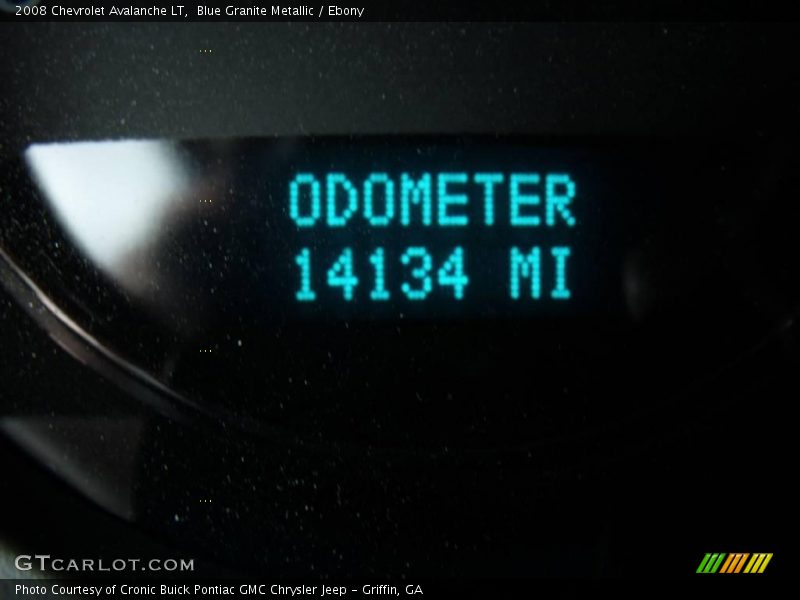 Blue Granite Metallic / Ebony 2008 Chevrolet Avalanche LT