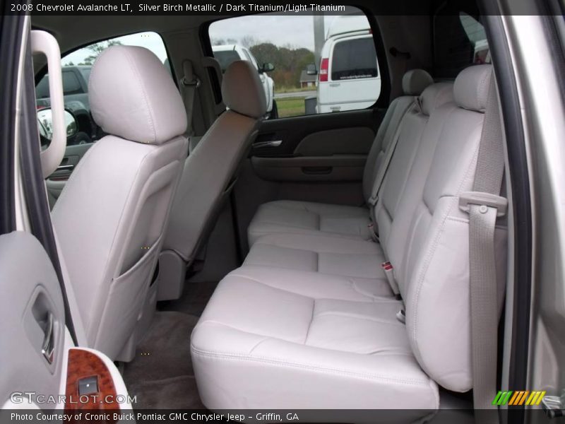 Silver Birch Metallic / Dark Titanium/Light Titanium 2008 Chevrolet Avalanche LT