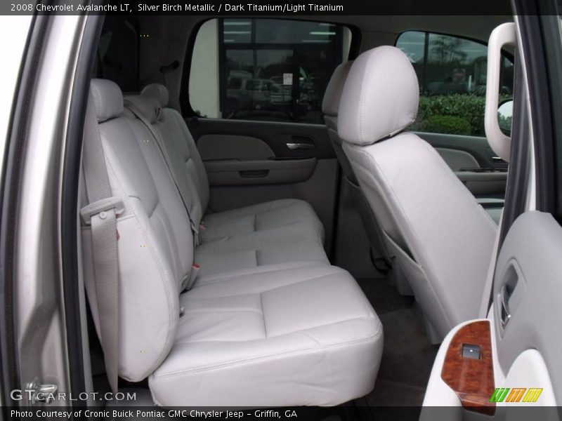 Silver Birch Metallic / Dark Titanium/Light Titanium 2008 Chevrolet Avalanche LT