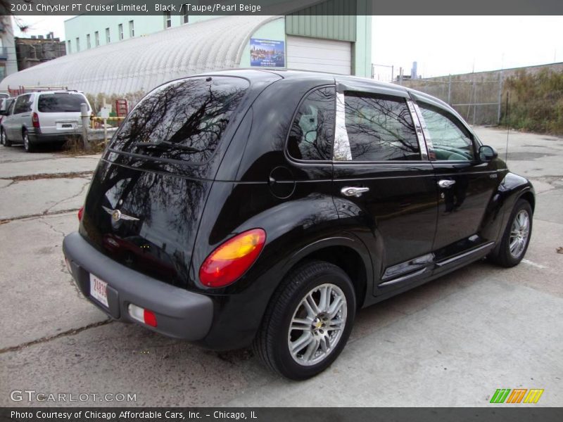 Black / Taupe/Pearl Beige 2001 Chrysler PT Cruiser Limited