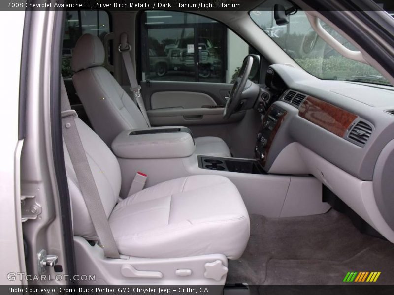 Silver Birch Metallic / Dark Titanium/Light Titanium 2008 Chevrolet Avalanche LT